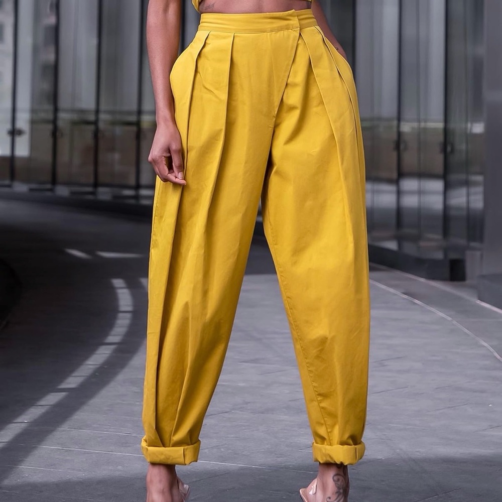 Women’s Mustard Pants